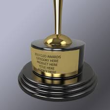 clio awards trophy for sale